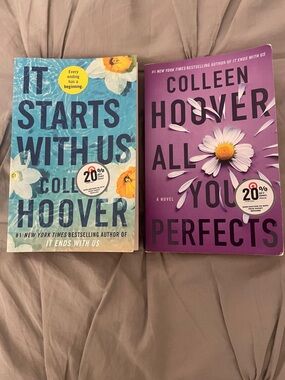 It Starts With Us and all your perfects by Colleen Hoover